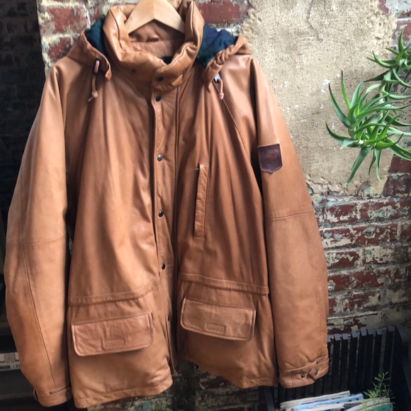 Polo Ralph Lauren Other - Polo by Ralph Lauren 90s Heavy Leather Coat